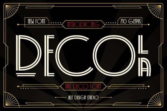 Decola Typeface: A Display Font Built for Bold Campaigns