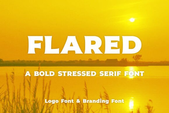 Flared: A Display Font That Brings Handmade Products to Life