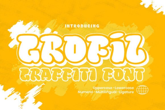 Grofil: A Bold Display Font for Small Business Branding