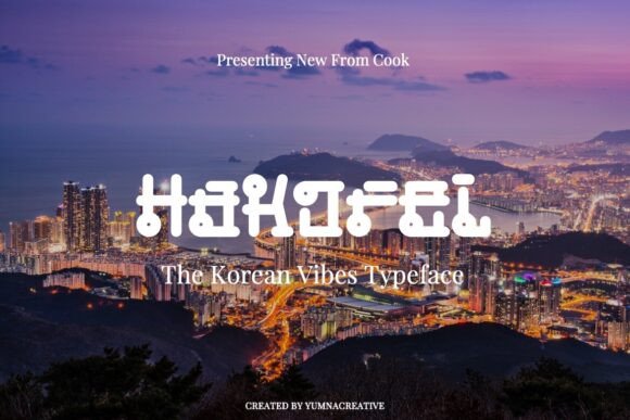 Hakorel: A Display Font Built for Digital Branding