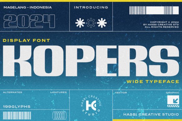 Kopers Display Font Review: Bold Character for Editorial Design