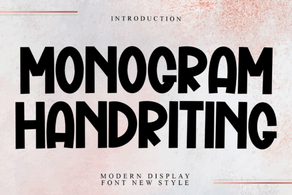 Monogram Handriting Font: A Marketer's Secret Weapon for Campaign Visuals