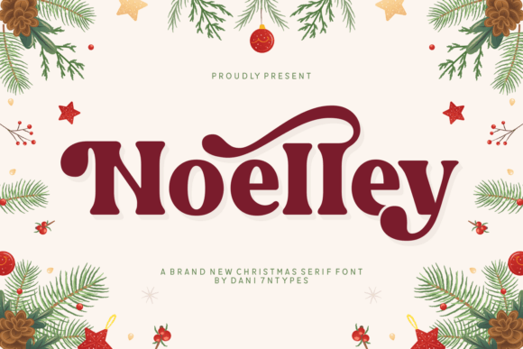 Noelley: A Display Font That Knows When to Speak