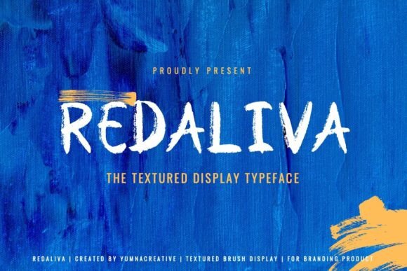Redaliva: The Display Font That Gives Your Campaigns Texture and Edge