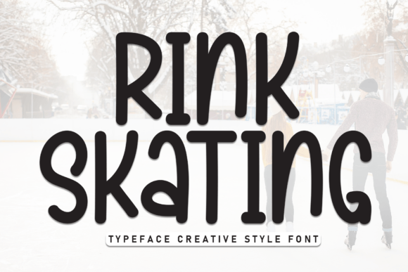 Rink Skating: A Handcrafted Display Font for Digital Branding