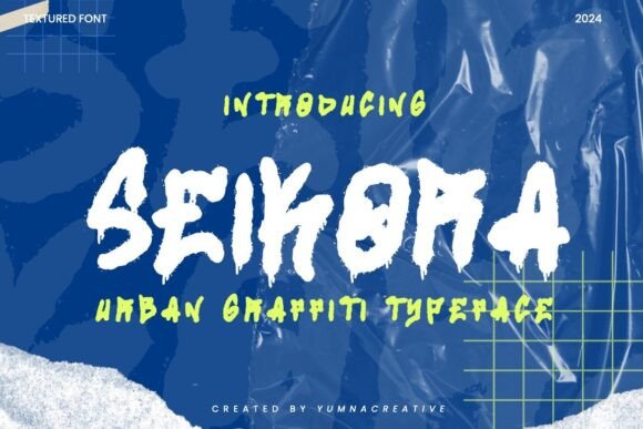 Seikora: A Display Font for Urban-Inspired Small Business Branding