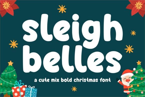 Sleigh Belles: A Festive Display Font Built for Holiday Campaigns