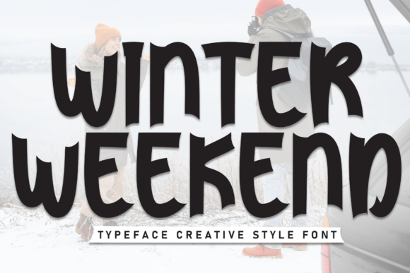 Winter Weekend: A Handwritten Display Font for Branding