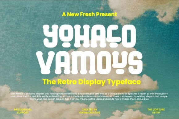 Yohalo Vamous Brings Vintage Charm to Editorial Design